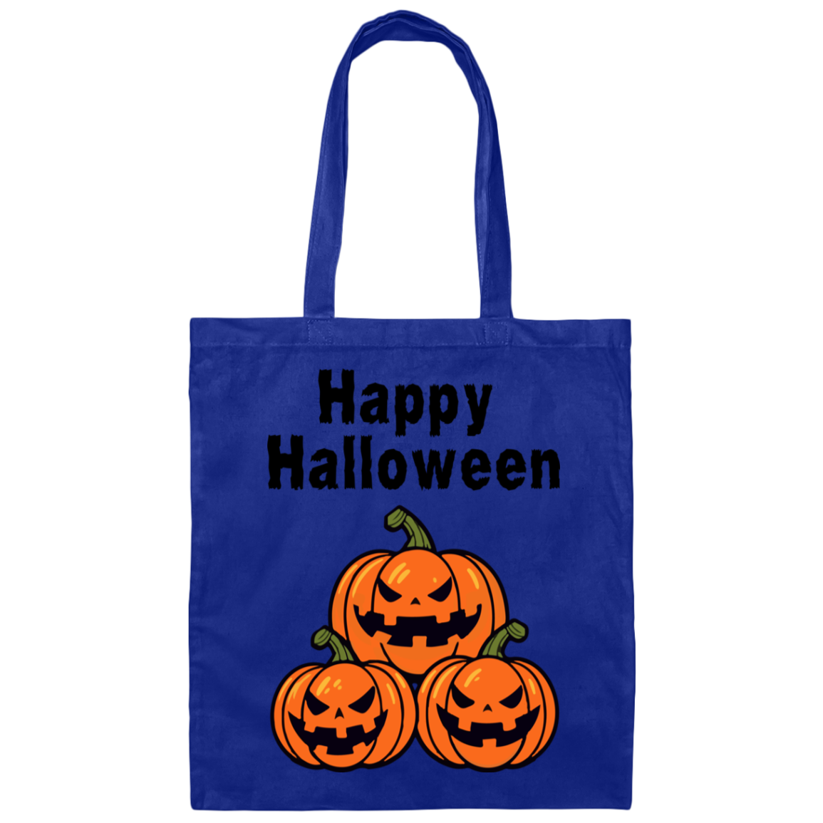 Halloween Trick or Treat Pumpkins BE007 Canvas Tote Bag