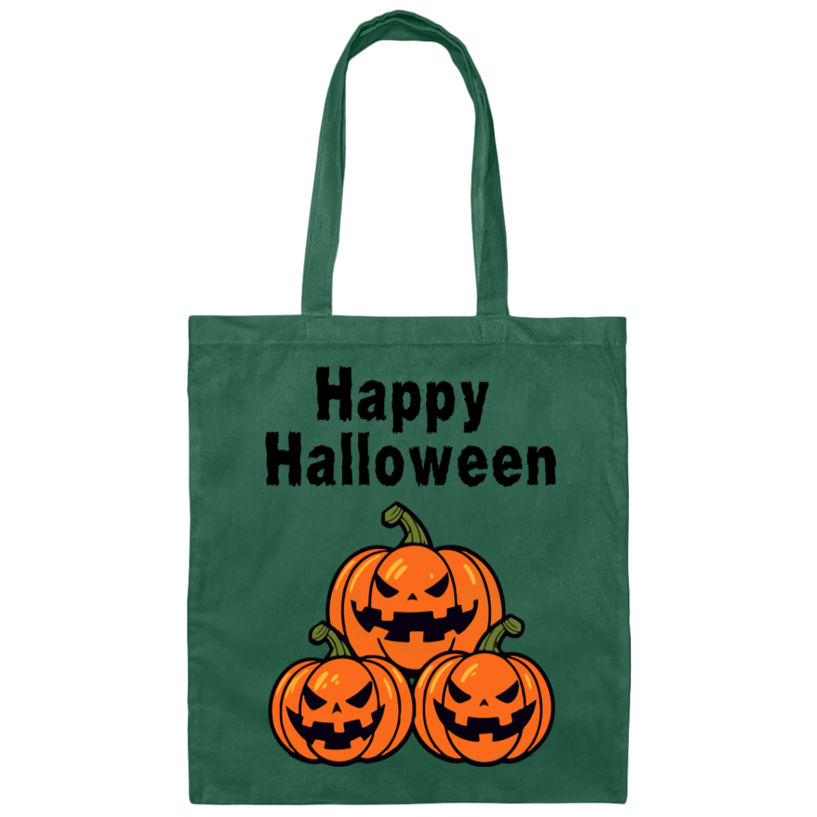 Halloween Trick or Treat Pumpkins BE007 Canvas Tote Bag