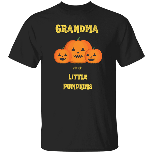 Grandma's Pumpkins (Yellow Text)