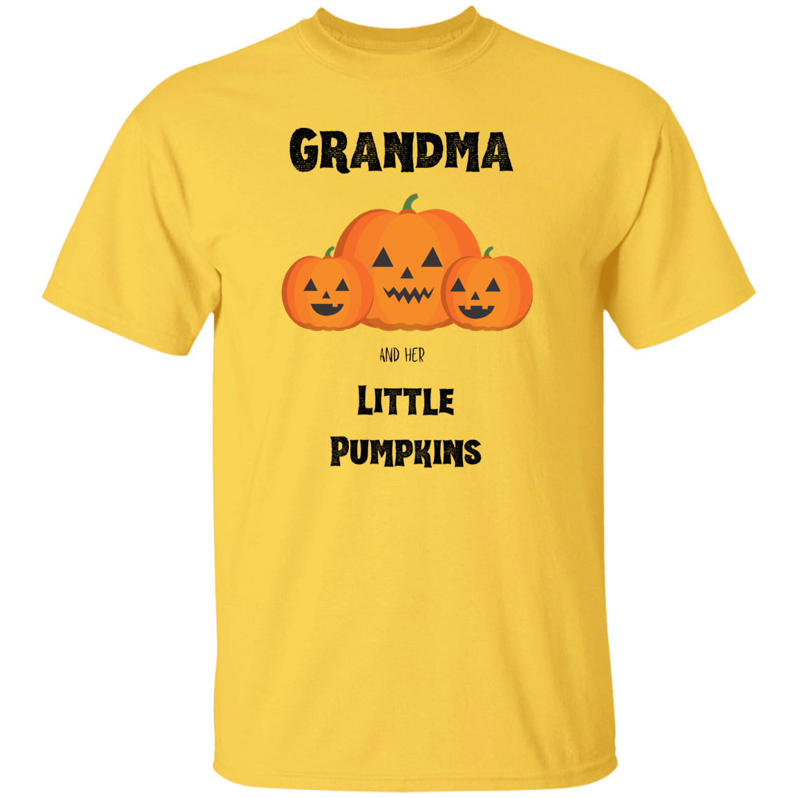 Grandma's Pumpkins (Black Text)